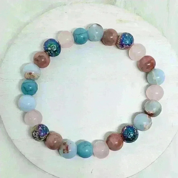 Boho Style Colorful Beaded Bracelet - Picture 5 of 5